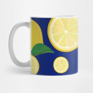 Cute Lemon Pattern Mug